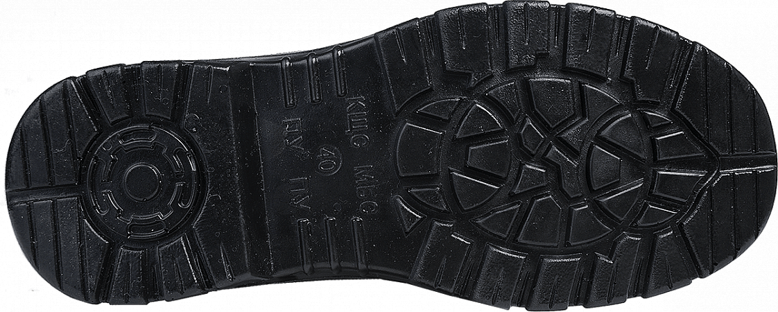 Ботинки ТРУДОВИК иск. мех, юфть/кирза ПУ